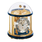 Hermle 22805-V30352 Tischuhr Tellurium blau "Franz Hermle & Sohn"
