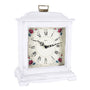 Hermle 22915-V62114 Tischuhr Austen Vintage Weiß Quartzwerk mit Melodie
