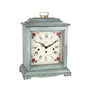 Hermle 22915-V70340 Tischuhr Austen Vintage Blau mit automatischer Nachtabschaltung