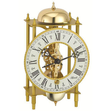 Hermle 23004-000711 Tischuhr York Skelett gold-gold