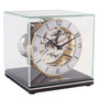 Hermle 23052-740340 Tischuhr Cube Schwarz