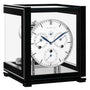Hermle 23059-740352 Tischuhr Ewiger Kalender Schwarz mit weißem Zifferblatt