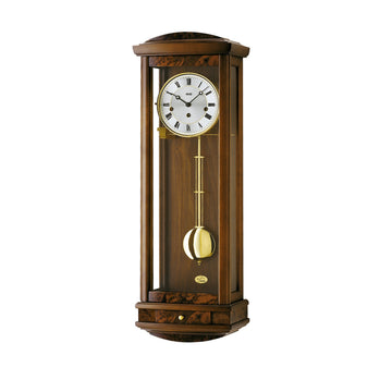 AMS R2607-1 Regulator mit Nussbaum-Massivholzgehäuse und 8-Tage Westminster-Schlagwerk