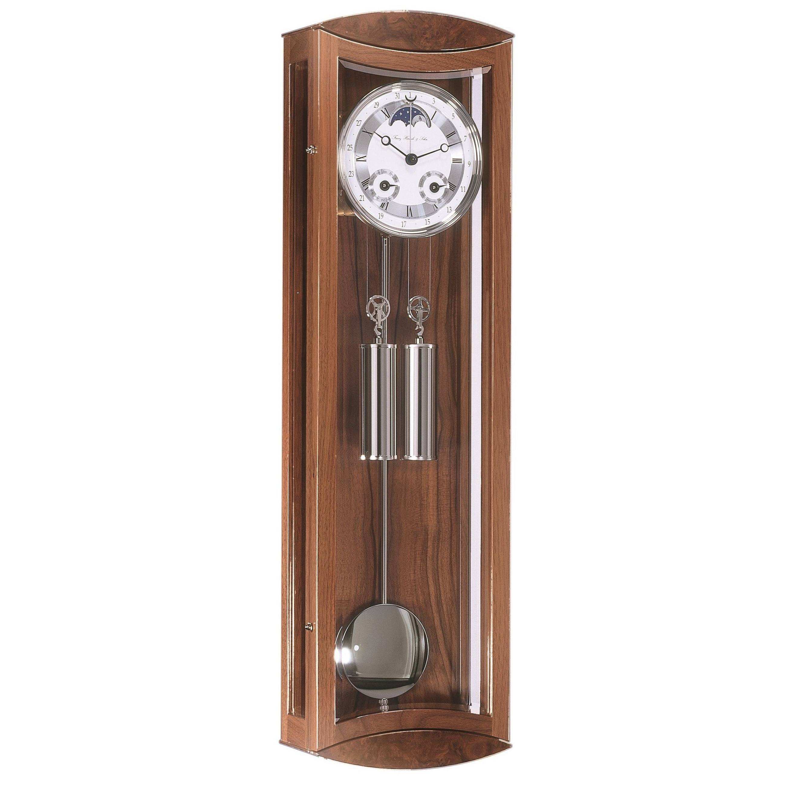 Hermle 70650-030058 Regulateur Mornigton "FRANZ HERMLE und SOHN" mit Mondphase und K4