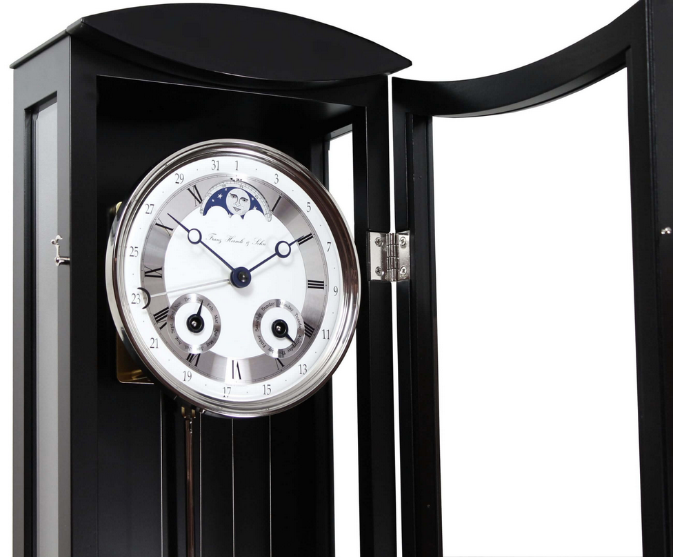 Hermle 70650-740058 Regulateur Mornigton "FRANZ HERMLE und SOHN" mit Mondphase und K4