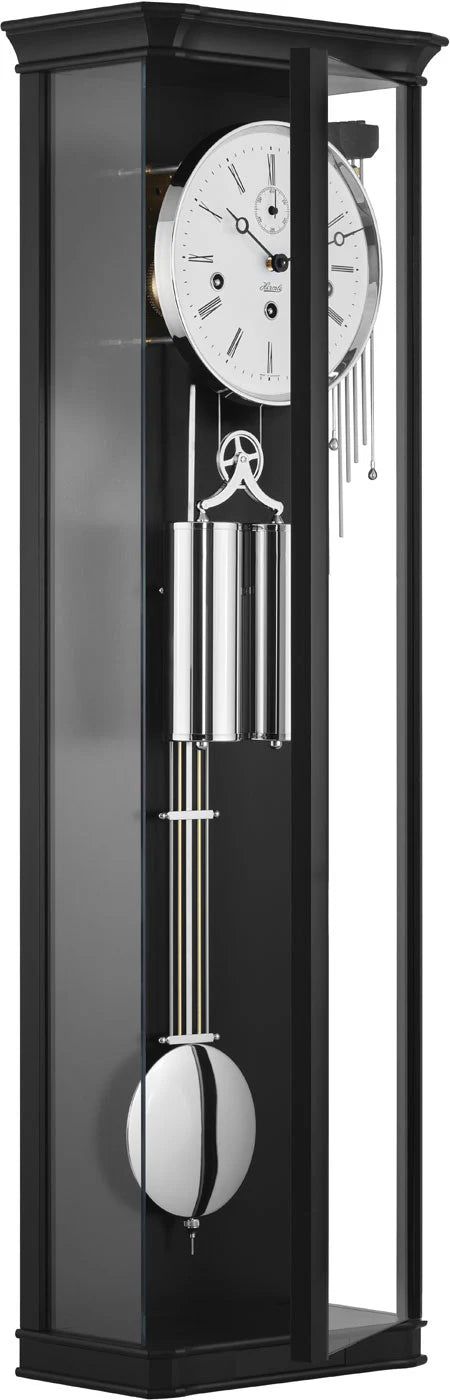 Hermle 70993-740351 Regulateur Abbot Schwarz-Nickel