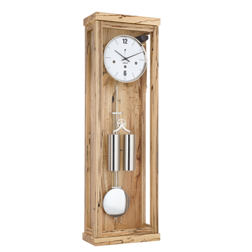 Hermle 70993-T30351 Regulateur Abbot Eisbuche-Nickel