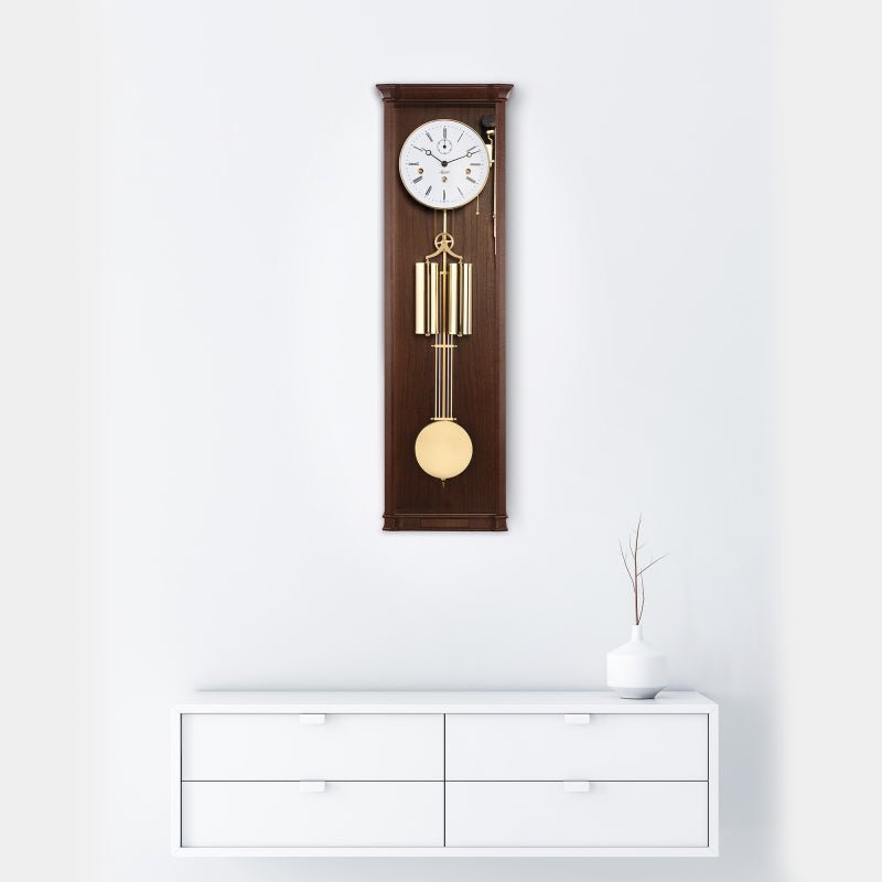 Hermle 70994-030351 Regulateur Abbot Nussbaum messing