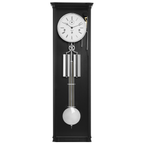Hermle 71009-740351 Klassischer Regulateur William Schwarz-Nickel