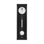 Hermle 71012-740761 Regulateur Hudson Franz Hermle & Sohn Monatsläufer Schwarz mit weissem Ziffernblatt und Mondkugel
