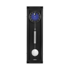  Hermle 71013-740761 Regulateur Hudson Franz Hermle & Sohn Monatsläufer Schwarz mit blauem Ziffernblatt und Mondkugel