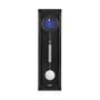  Hermle 71013-740761 Regulateur Hudson Franz Hermle & Sohn Monatsläufer Schwarz mit blauem Ziffernblatt und Mondkugel