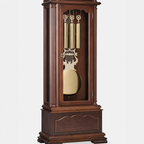 Hermle 01093-031171 Standuhr Temple Nussbaum mit Tonröhren