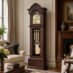 Hermle 01093-031171 Standuhr Temple Nussbaum mit Tonröhren