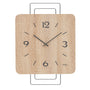 AMS W9692 Wanduhr mit Metall-Design und Sonoma-Zifferblatt