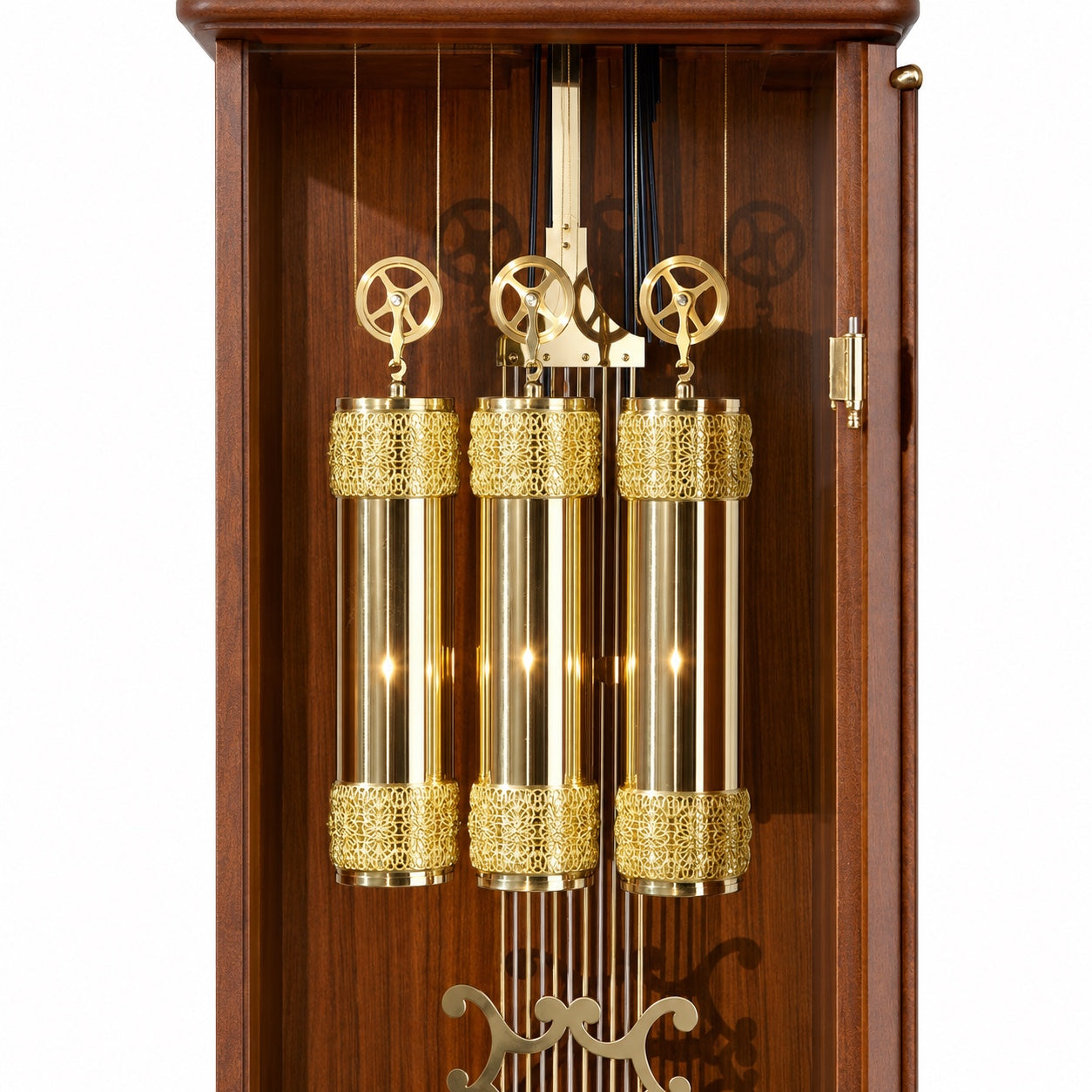Astra Design AD210-02 Standuhr „Residenz“ aus Nussbaum