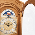Astra Design AD210-03 Standuhr „Grafenhof“ aus massiver Eiche