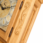 Astra Design AD210-03 Standuhr „Grafenhof“ aus massiver Eiche