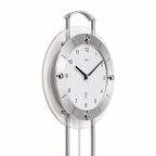 AMS F5254 Pendel-Funkwanduhr mit lackierten Metallstäben