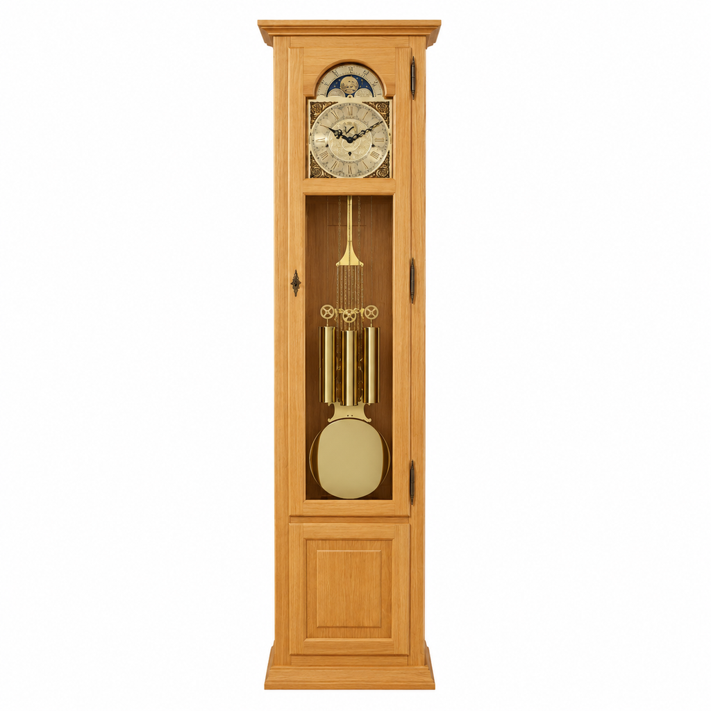 Astra Design AD210-01 Standuhr „Aurelia“ aus Massivholz