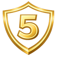 5 Jahre Garantie