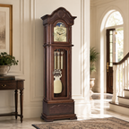 Hermle 01093-031161 Standuhr Temple Nussbaum