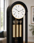 Hermle 01087-740461 Standuhr Charlotte Schwarz