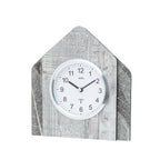 Standuhren.com 🕰️ AMS Funk-Tischuhr mit Holzgehäuse, Natur-Blatt-Design und funkelnden Swarovski-Kristallen