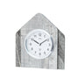 Standuhren.com 🕰️ AMS Funk-Tischuhr mit Holzgehäuse, Natur-Blatt-Design und funkelnden Swarovski-Kristallen